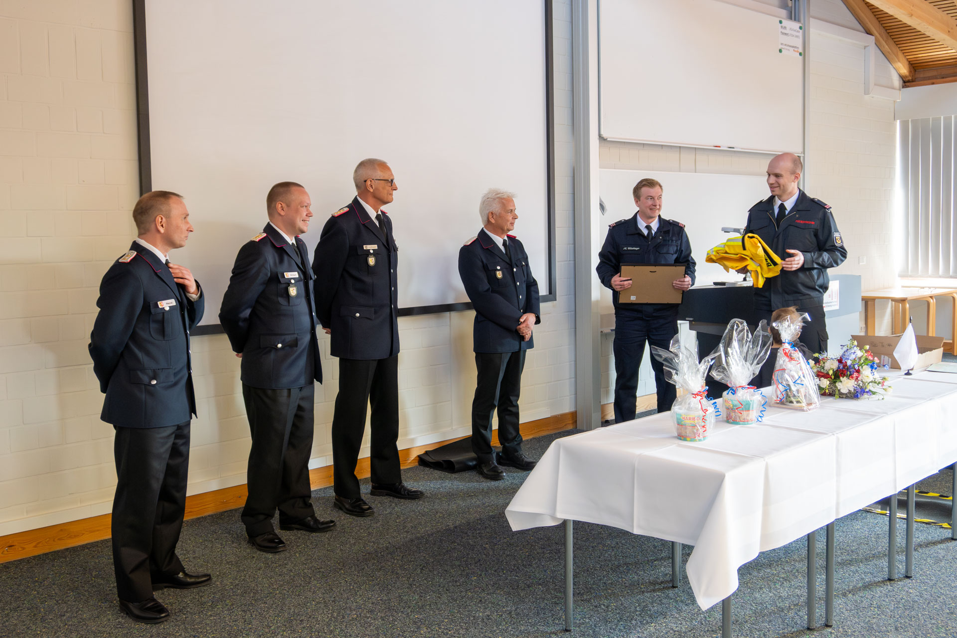 Vorschaubild der Bildergalerie vom Festakt zum Abschluss des B5-Lehrgangs